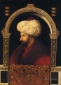 Portrait de Mehmer II Renaissance Giovanni Bellini